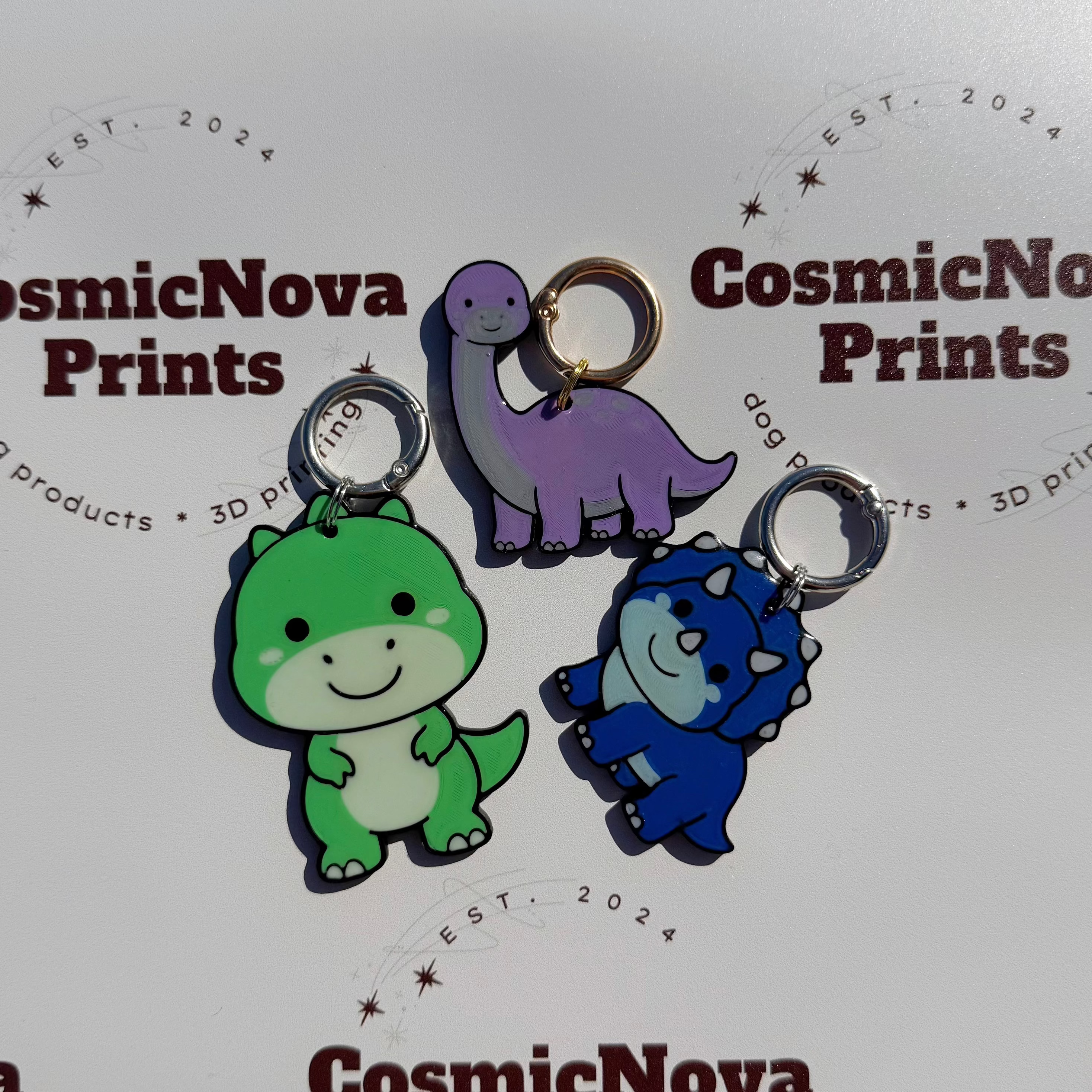 Dinosaur Name Tags