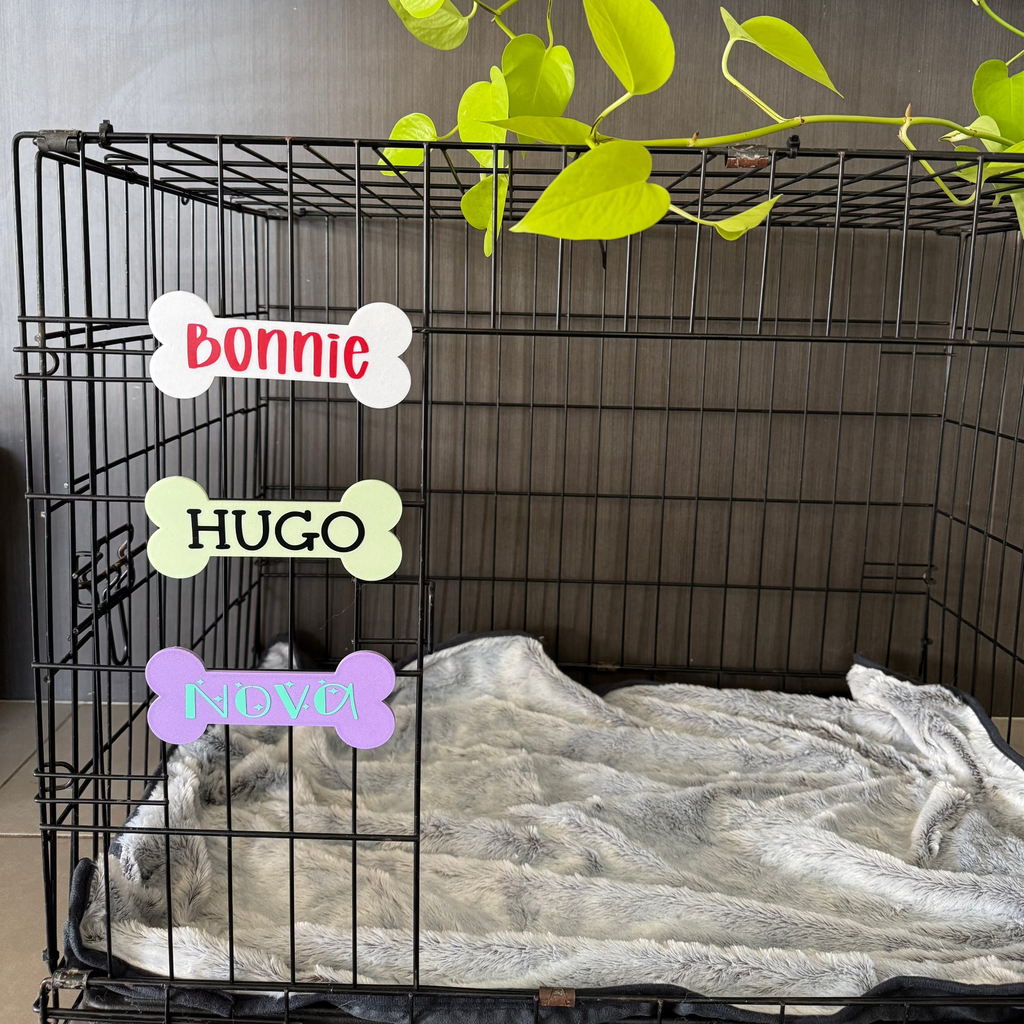 Custom Crate Name Plaques