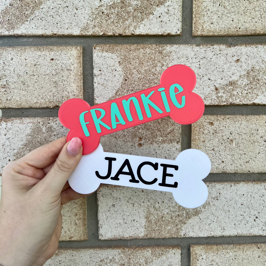 Custom Crate Name Plaques