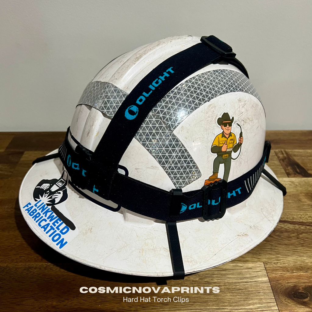 Hard Hat Torch Clips