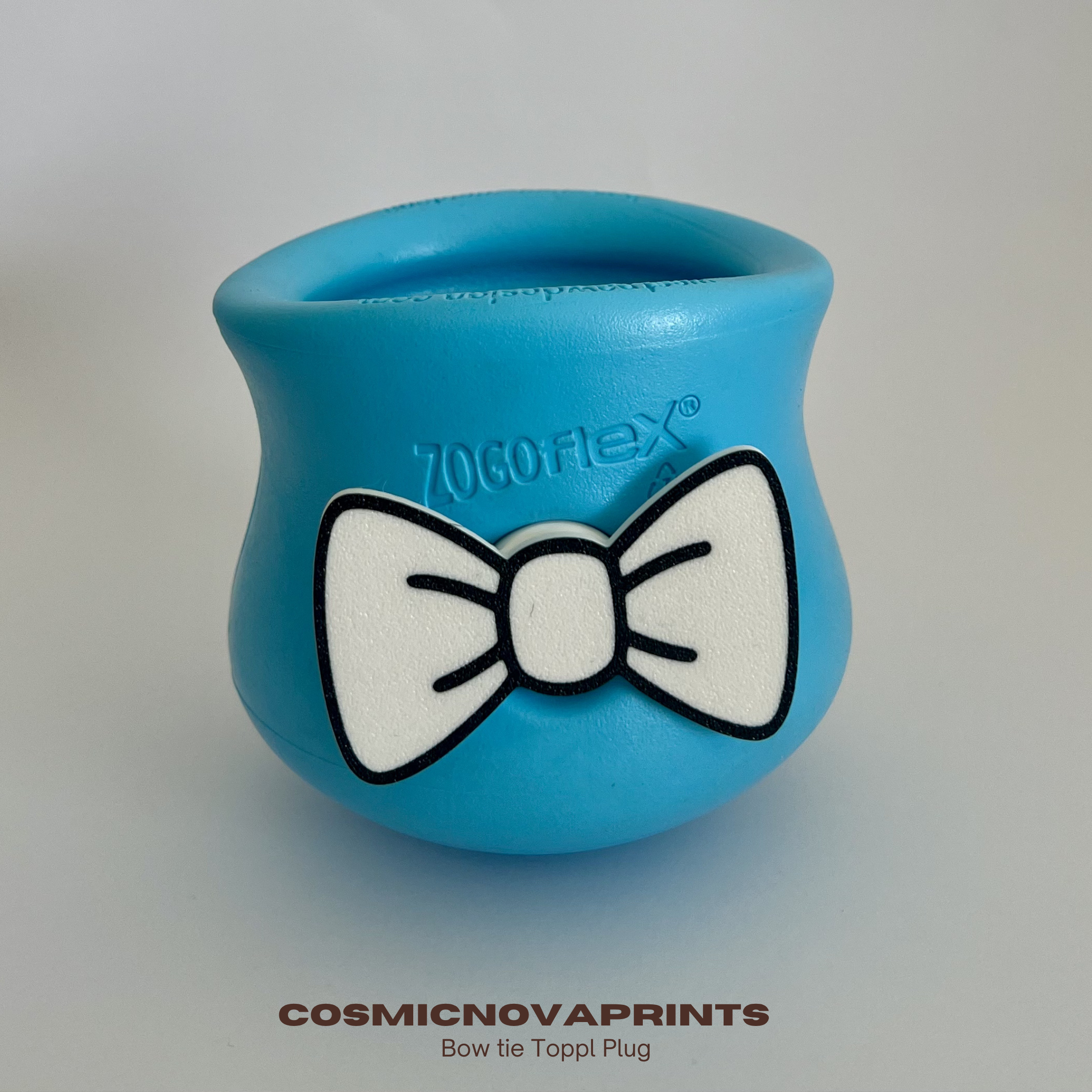 Bow-Tie Toppl Plug